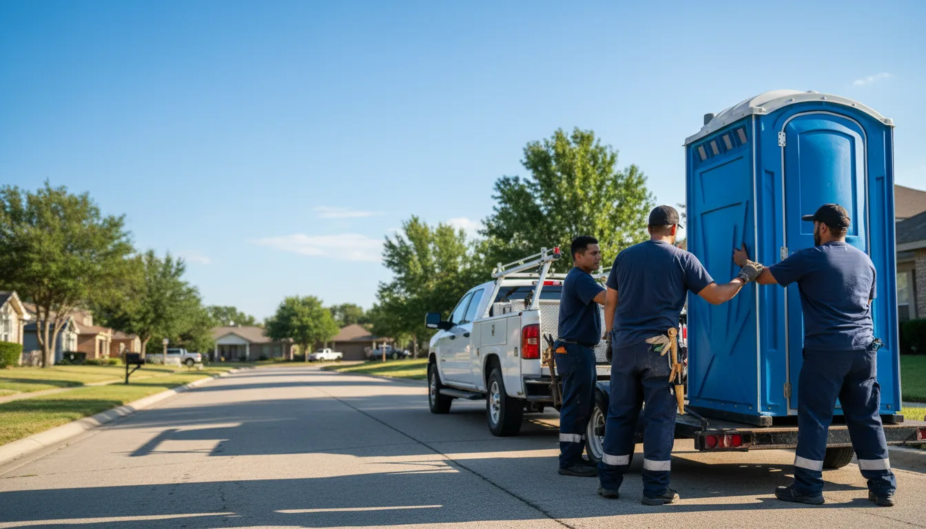 Portable Toilet Rental in Louisville, IL near me